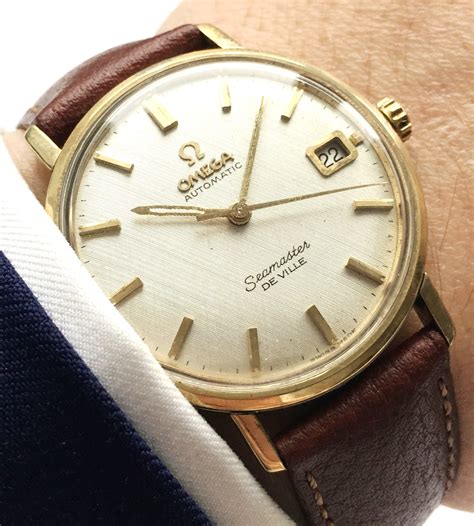 omega seamaster linen dial